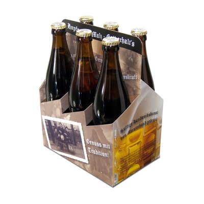 Sixpack Biertrger (0,5L) Bier-Nostalgie