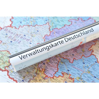 Verwaltungskarte Deutschland, 1: 800.000, politisch
