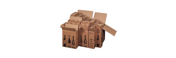 Flaschenversandkartons (Wein-Bier-Saft)