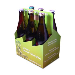 Sixpack Bierträger (0,5L) Erste Hilfe Sixpack