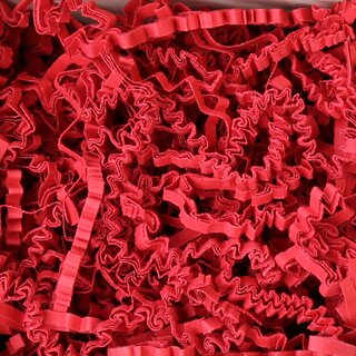Dekofüllmaterial aus Recyclingpapier Rubin Rot - 2 kg