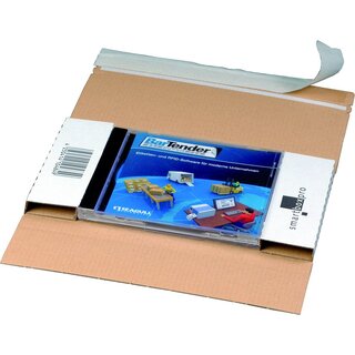 Versandverpackung für DVD CD-Mailer für 1-3 Jewel Cases