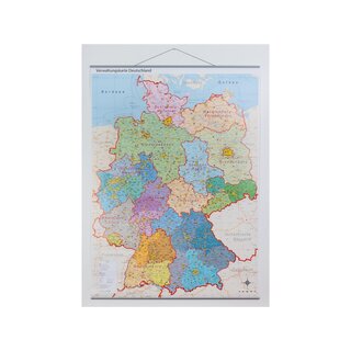 Verwaltungskarte Deutschland, 1: 800.000, politisch
