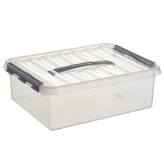 Aufbewahrungsboxen ClipBox Premium aus Kunststoff 40x30x11cm (10L) - mit Tragegriff