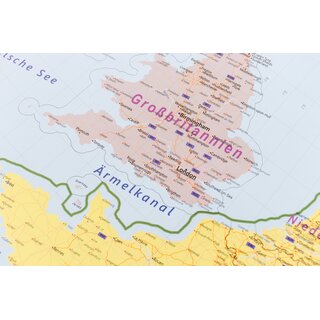 Geometro Europakarte XL, 1:4.000.000, 90x121cm