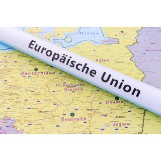 Geometro Europakarte XL, 1:4.000.000, 90x121cm Europäische Union Poster mit Laminierung