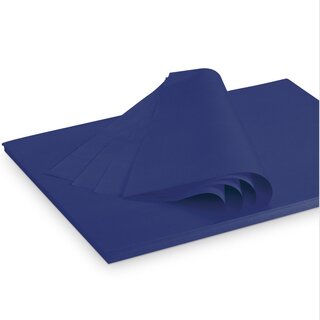 Seidenpapier - farbig Blau