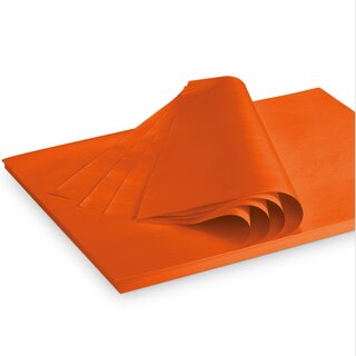 Seidenpapier - farbig Orange