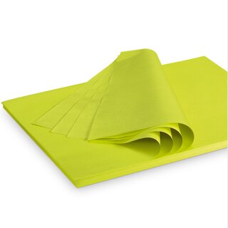 Seidenpapier - farbig Limette
